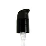 Serum Pump 24mm Soft Touch with Cover Black