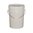 20Lt Pail White with Tamper-evident Lid