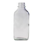 Clear Oval Glass Bottles