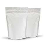 250g Matte White Stand Up Pouch