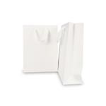 Vermont Deluxe White Kraft Bag with Cotton Twill Handles
