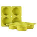 Round - Silicone Soap Mould - 4 Cavity