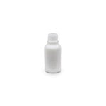 White 15ml T/E Boston Round Glass Bottle (18mm neck)