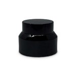 30ml Black Angle Shoulder Glass Jars with Cap and Caska Seal