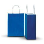 Blue Kraft Recyclable Paper Bags