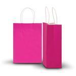 Pink Kraft Recyclable Paper Bags