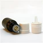 18mm White Tamper Evident Cap with Drip