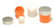 Zabe - with cap - Acrylic Jars with Cap