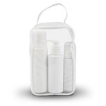 1401C - White: Cosmetic Bag - Carton of 30
