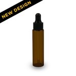 Amber Vial 10ml Flower Remedy with Glass Dropper