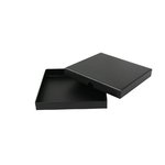 Midnight MATTE Square Gift Voucher Box: 160mm (W) x 160mm (L) x 20mm (D) + 20mm LID - Carton of 50