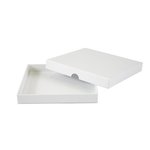 Ice MATTE Square Gift Voucher Box: 160mm (W) x 160mm (L) x 20mm (D) + 20mm LID - Carton of 50