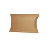 Kraft Medium Pillow Box: 290mm (W) x 230mm (L) x 75mm (H) - Carton of 100