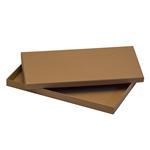 Brown Kraft DL Gift Voucher Box: 225mm (W) x 115mm (L) x 20mm (D) + 20mm LID - Carton of 50