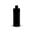 Black 250ml PET Square Shoulder Bottle Neck 410