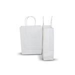 White Kraft Recyclable Paper Bags