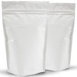 500g Gloss White Stand Up Pouch 100 per Carton