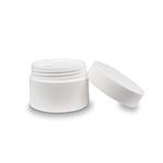 White PP Jars with White Lid and Caska Seal