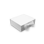 Ice Small Foldable Rigid Box + WHITE RIBBON
