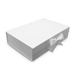 Ice Large Foldable Rigid Box + WHITE RIBBON