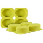 Oval Silicone Soap Mould (4 Cavity)