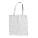 White Cotton Tote Bag: 370mm (W) x 420mm (H) - Carton of 100