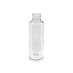 Clear 125ml SQUAT PET Round Bottle