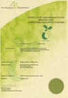 Certificate of Conformance ABAP 10108 Compostable & Biodegradable Plastics
